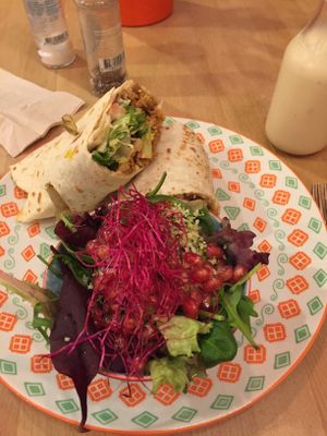 kebap wrap at Greenway in Ghent