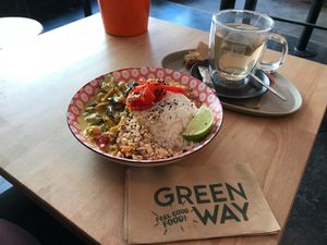 Curry bowl  at Greenway in Ghent