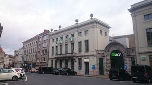 Outside at Lekker GEC in Ghent