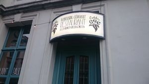 Outside at Lekker GEC in Ghent