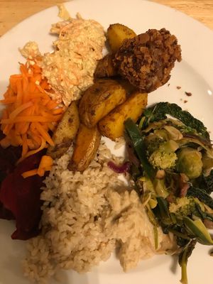 Vege plate  at Lekker GEC in Ghent