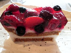 vegan dessert (2013) at De Graankorrel in Oostende