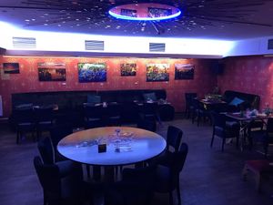 Cocktail bar  at Radost FX Cafe in Prague