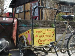 Around Morgenstedet - Vegetarian restaurant in Christiania
2006 at Morgenstedet in Copenhagen