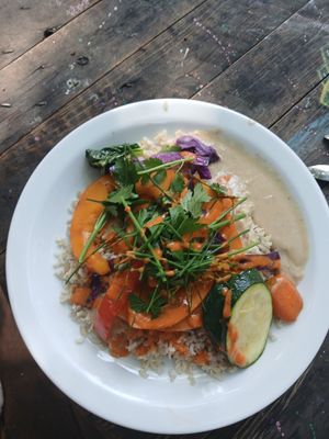 Rice dish 🤎 at Morgenstedet in Copenhagen