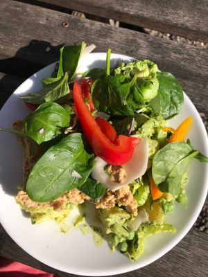 3 salads for 60 DKK at Morgenstedet in Copenhagen