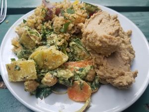 Food at Morgenstedet in Copenhagen