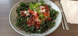 Roasted Root Veg Salad at Food For Friends in Brighton