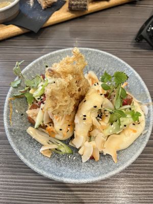 Bao buns  at Food For Friends in Brighton