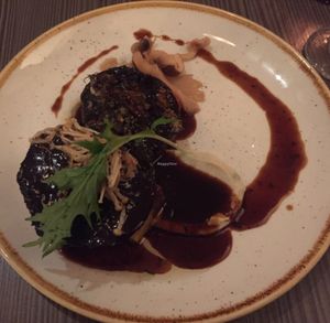 Mushroom three ways at Food For Friends in Brighton