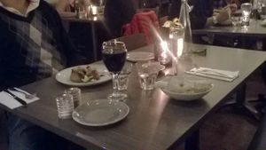 very cosy  at Food For Friends in Brighton