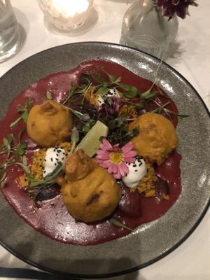   at Food For Friends in Brighton