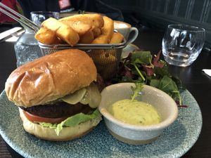   at Food For Friends in Brighton