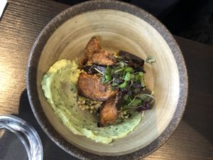   at Food For Friends in Brighton