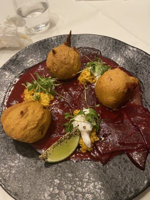   at Food For Friends in Brighton