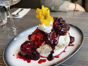   at Food For Friends in Brighton