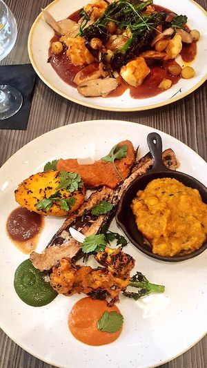 Mains  at Food For Friends in Brighton