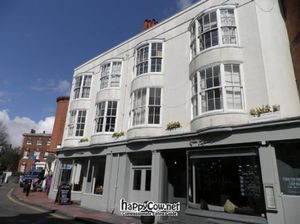 entrance at Food For Friends in Brighton