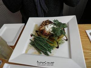 portobello mushroom at Food For Friends in Brighton