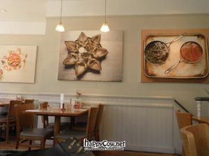 dining room (two) at Food For Friends in Brighton