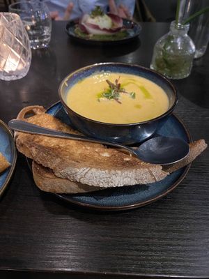   at Food For Friends in Brighton