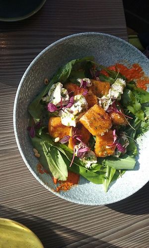 so-so meal at Food For Friends in Brighton