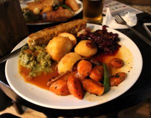 Prince Albert Sunday Lunch Brighton - Vegan at The Prince George in Brighton