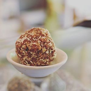 Mitch's magic protein balls at Infinity Foods Kitchen in Brighton