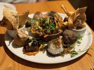 Vegan Tapas for two  #Veganuary at Terre a Terre in Brighton