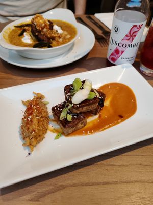 Tofu at Terre a Terre in Brighton