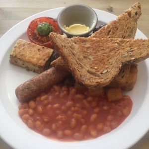 Mini vegan breakfast  at Wai Kika Moo Kau in Brighton
