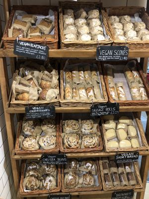 just one part of their bakery! So many vegan options ❤️🌱 at Infinity Foods in Brighton