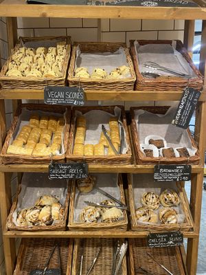 Bakery section   at Infinity Foods in Brighton