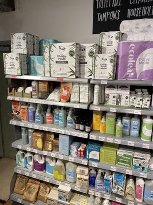 Toiletries  at Infinity Foods in Brighton