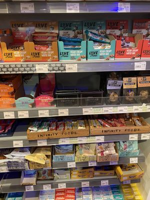 Chocolate bars  at Infinity Foods in Brighton