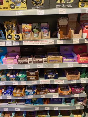 Cereal bars  at Infinity Foods in Brighton