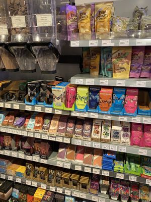 Chocolate bars  at Infinity Foods in Brighton