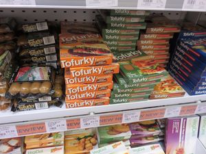 Tofurky! at Infinity Foods in Brighton