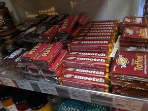 Vegan toffee at Infinity Foods in Brighton