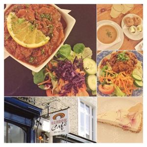 Rainbow Cafe at Rainbow Vegetarian Cafe in Cambridge