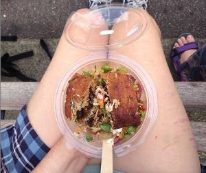 salad pot at Arjuna Wholefoods Ltd in Cambridge