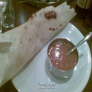 Dosa at Jyoti's Vegetarian in Birmingham