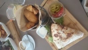 wedges at The Warehouse Cafe in Birmingham