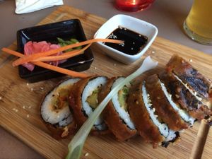 Menu tasting.  at The Warehouse Cafe in Birmingham