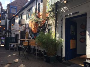 alley cafe at Alley Cafe Bar in Nottingham