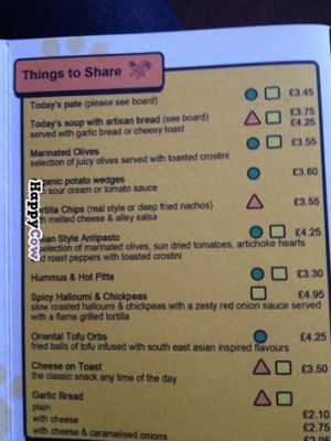 To share at Alley Cafe Bar in Nottingham