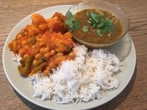 beautiful vegan food !!!  at The Magic Cafe in Oxford