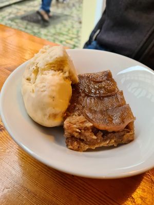 Dessert at The Good Life Wholefood Restaurant in Shrewsbury