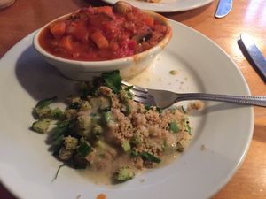 Ratatouille  at The Good Life Wholefood Restaurant in Shrewsbury