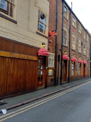 Entrance at The Good Earth in Leicester